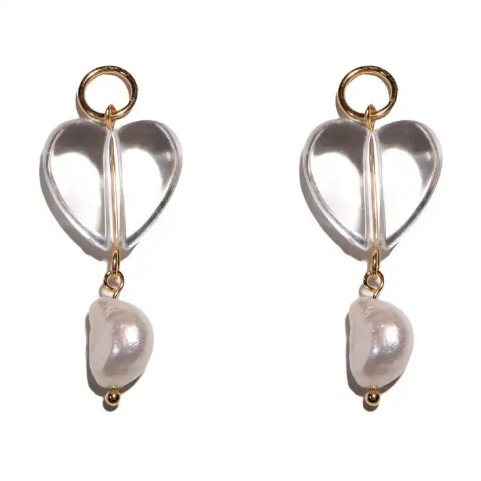 Pendientes Perla Corazón - JOYS - Comparador de precios