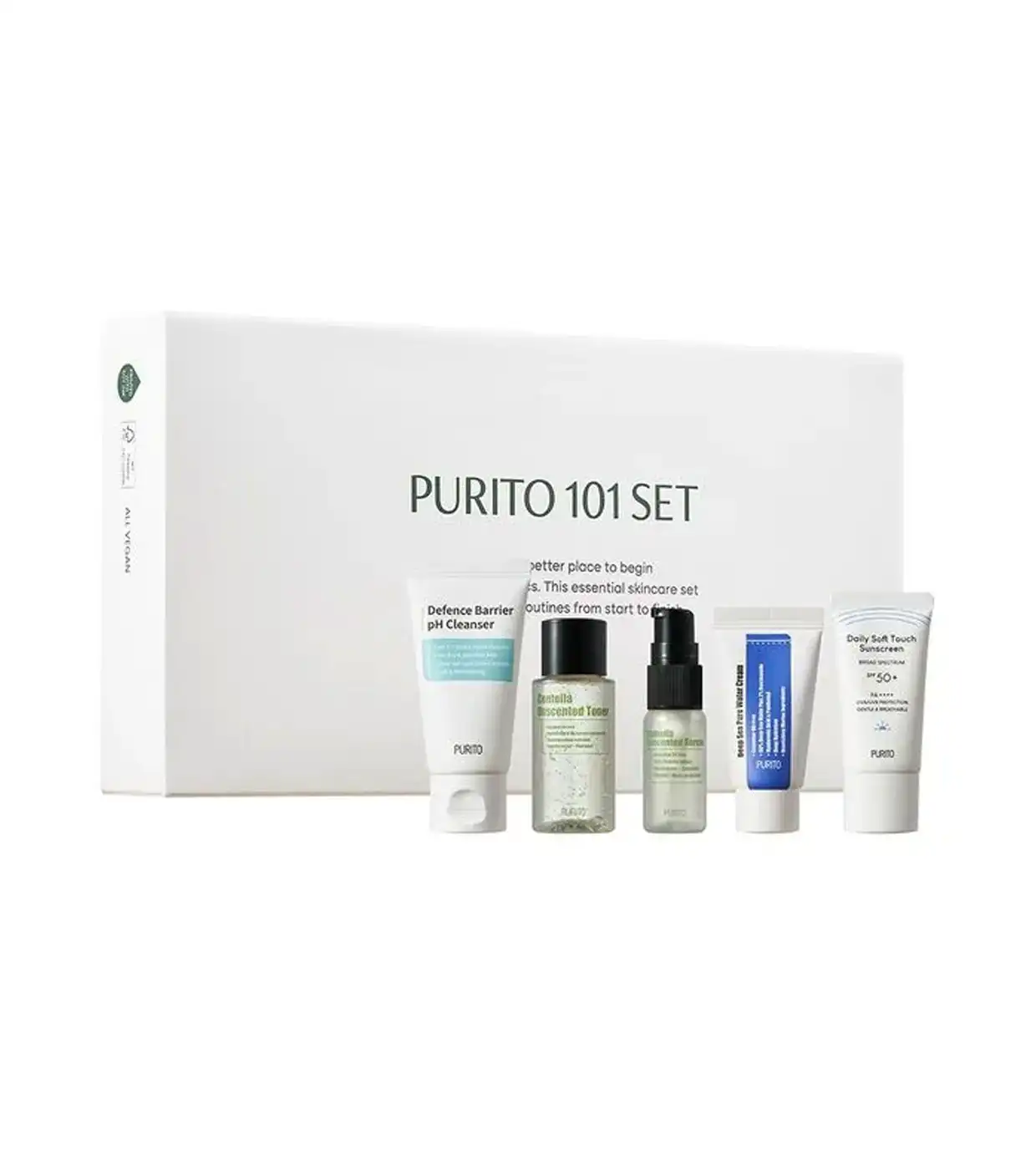 Purito - Set rutina completa mini Purito 101 Set - Purito - Comparador de precios