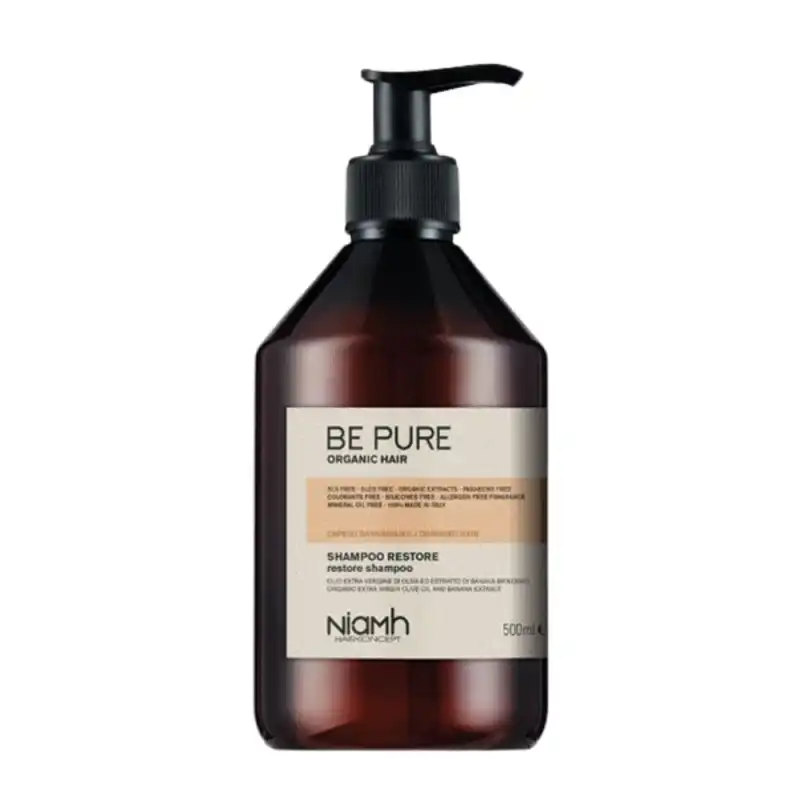 Restore Shampoo Damaged Hair - 500 ml - Be Pure - Be Pure - Comparador de precios
