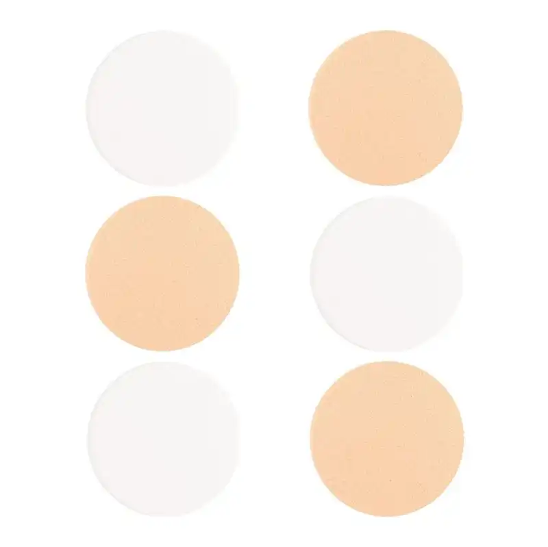 Technique Pro - Esponjas De Maquillaje Redondas Esponjas de maquillaje 6 pieces Blanco/beige - Technique Pro - Comparador de precios