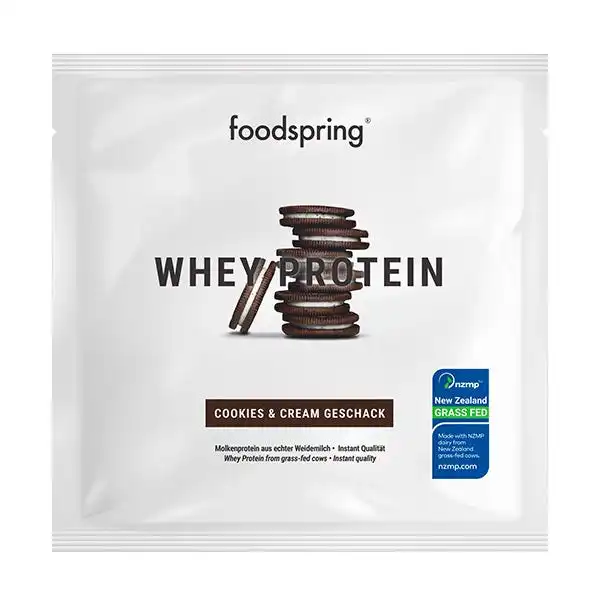 Whey Protein Cookies & Cream - FOODSPRING - Comparador de precios