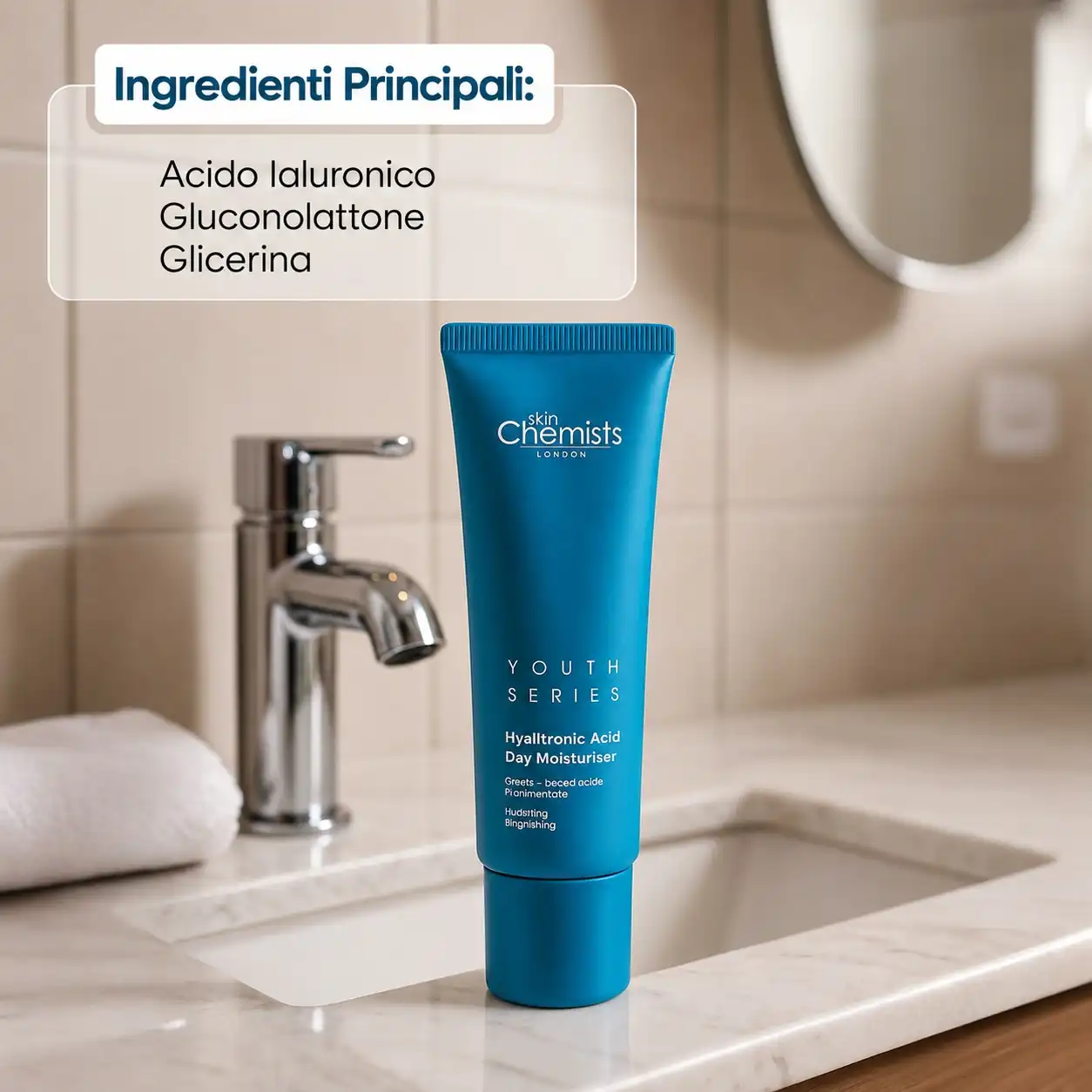1% de Ácido Hialurónico Crema de día 50 ml - skinChemists - Comparador de precios