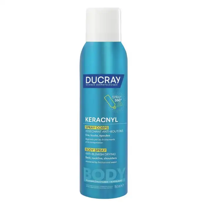 ¡29% DTO! Keracnyl Spray Corporal Secante Antiimperfecciones 150 ml - Ducray - Comparador de precios