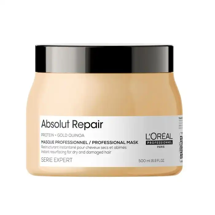 Absolut Repair Gold Quinoa Mascarilla 500 ml - LOréal Professionnel - Comparador de precios