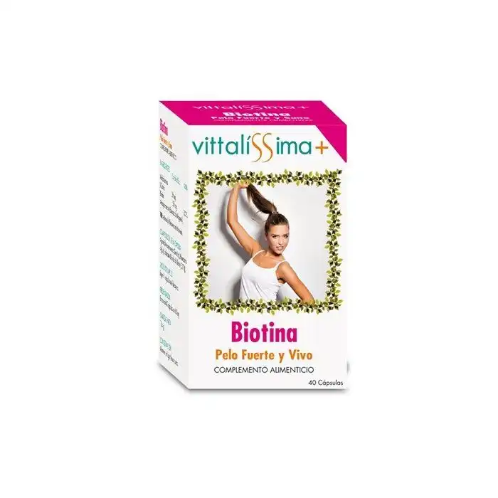 Biotina Cápsulas Cabello - Vittalíssima - Comparador de precios