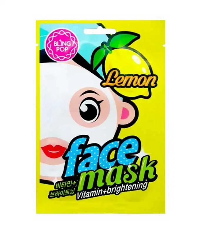 Bling Pop - Mascarilla Facial Iluminadora con Limón - Bling Pop - Comparador de precios