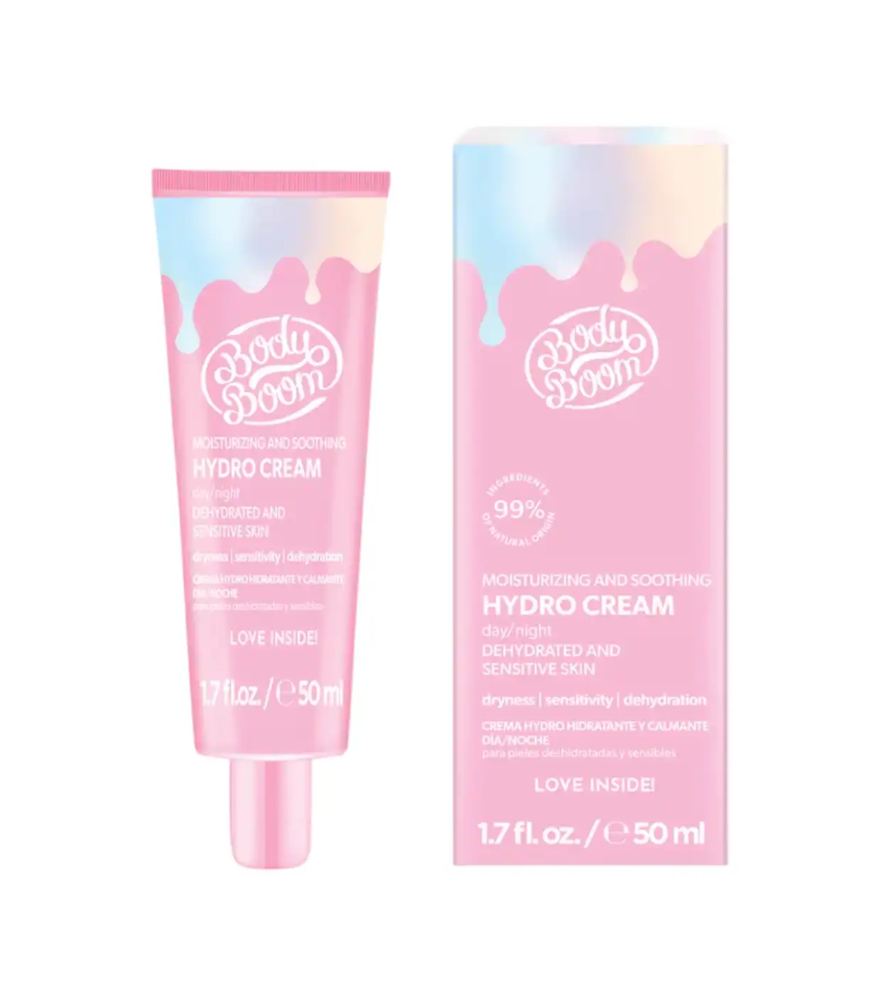 Bodyboom - *Basic Pink* - Crema Hydro facial hidratante y calmante - Piel seca y sensible - Bodyboom - Comparador de precios