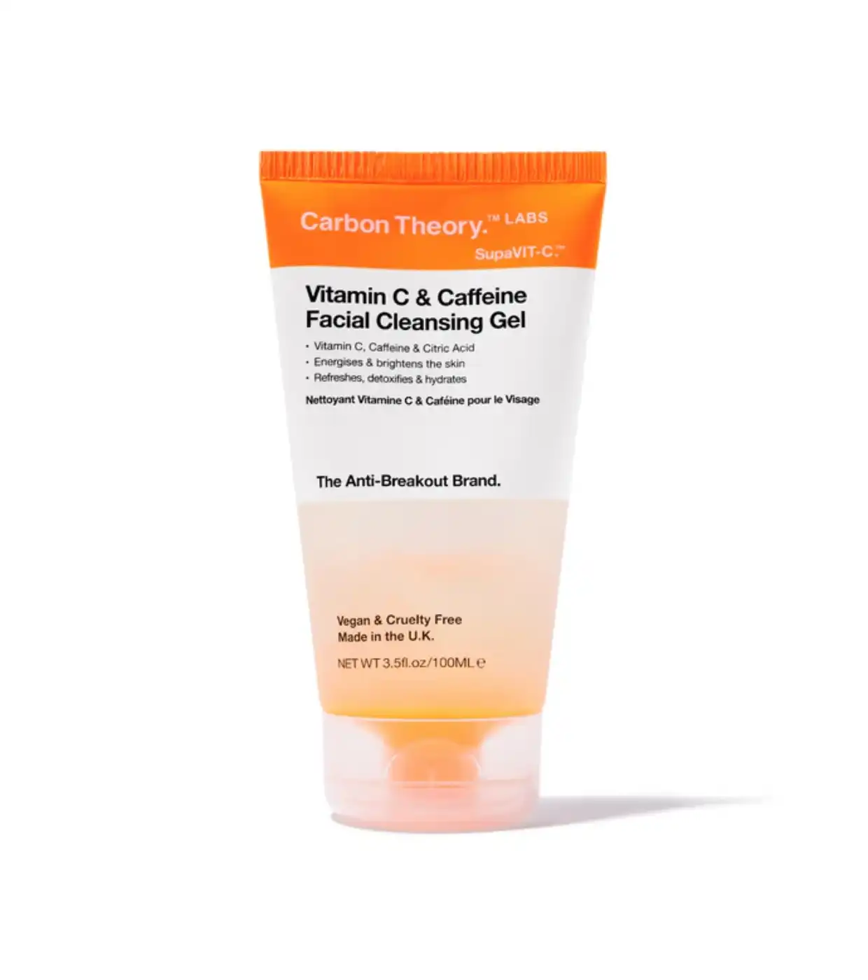 Carbon Theory - *SupaVIT-C* - Gel limpiador facial con vitamina C y cafeína - Carbon Theory - Comparador de precios