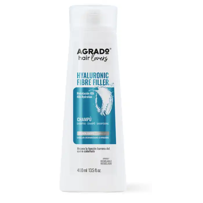 Champú Hyaluronic Fibre Filler 400 ml - Agrado - Comparador de precios