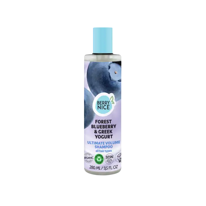 Champú Volumen Arándano y Yogur Griego 280 ml - Berry Nice - Comparador de precios