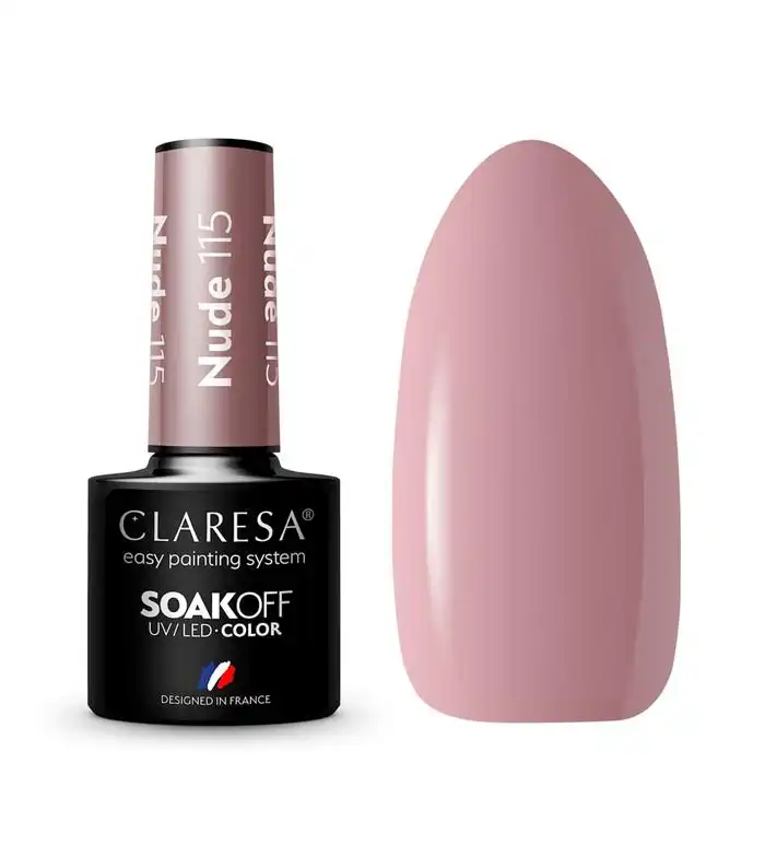 Claresa - Esmalte semipermanente Soak off - 115: Nude - Claresa - Comparador de precios