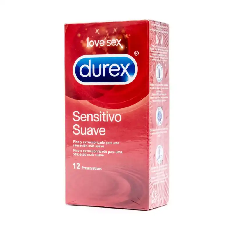 Durex sensitivo suave 12 preservativos - Durex - Comparador de precios
