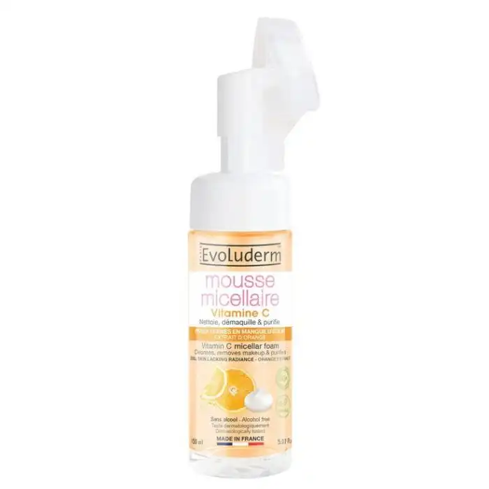 Espuma Micelar Desmaquillante Vitamina C 150 ml - Evoluderm - Comparador de precios