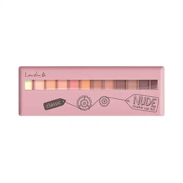 Eyeshadow Nude Make Up Kit Classic - lovely - Comparador de precios