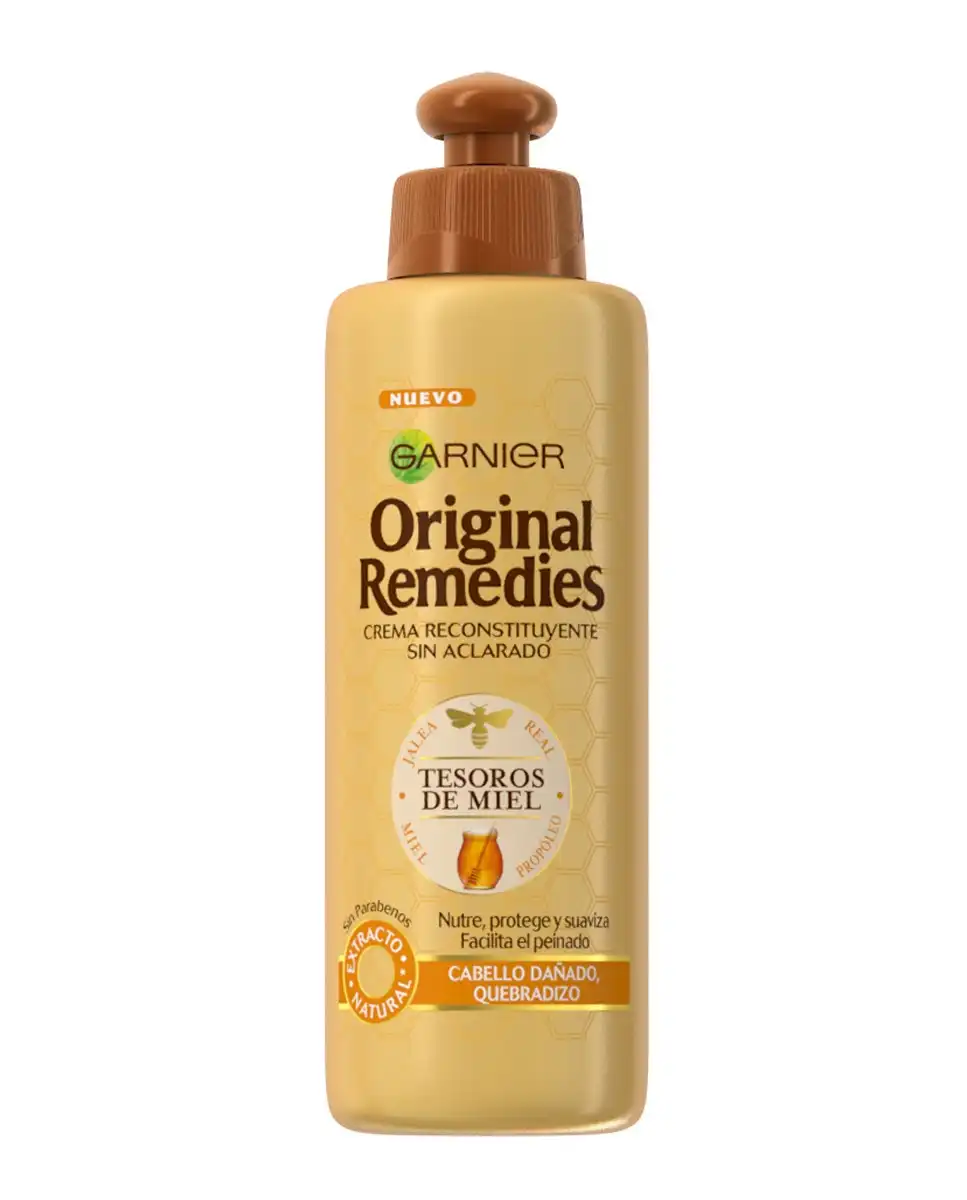 Garnier - Crema Reconstituyente Sin Aclarado Tesoros De Miel Original Remedies 200 Ml - Garnier - Comparador de precios