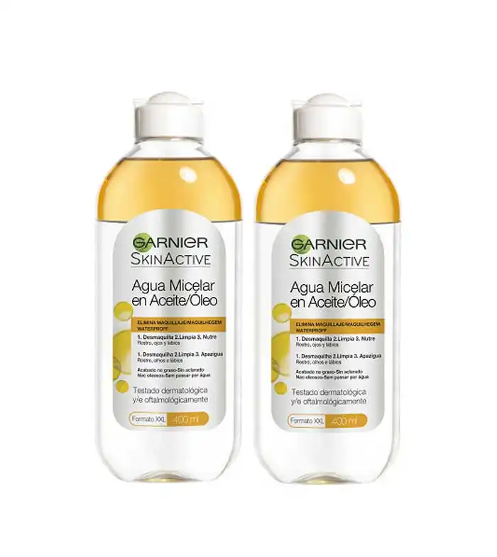 Garnier - Pack Agua Micelar en Aceite 400ml - Todo tipo de pieles - Garnier - Comparador de precios
