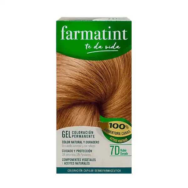 Gel Coloración Permanente Rubio Dorado - Farmatint - Comparador de precios