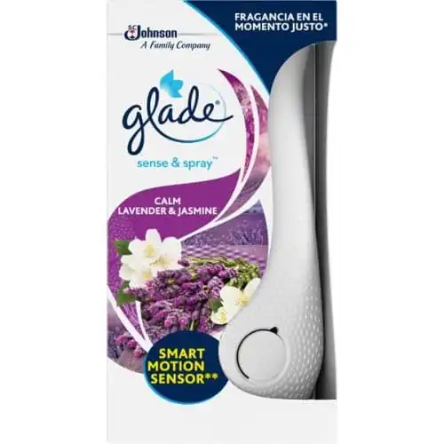 Glade Sense & Spray Lavanda + Recambio Und. Ambientador Automatico - Glade - Comparador de precios