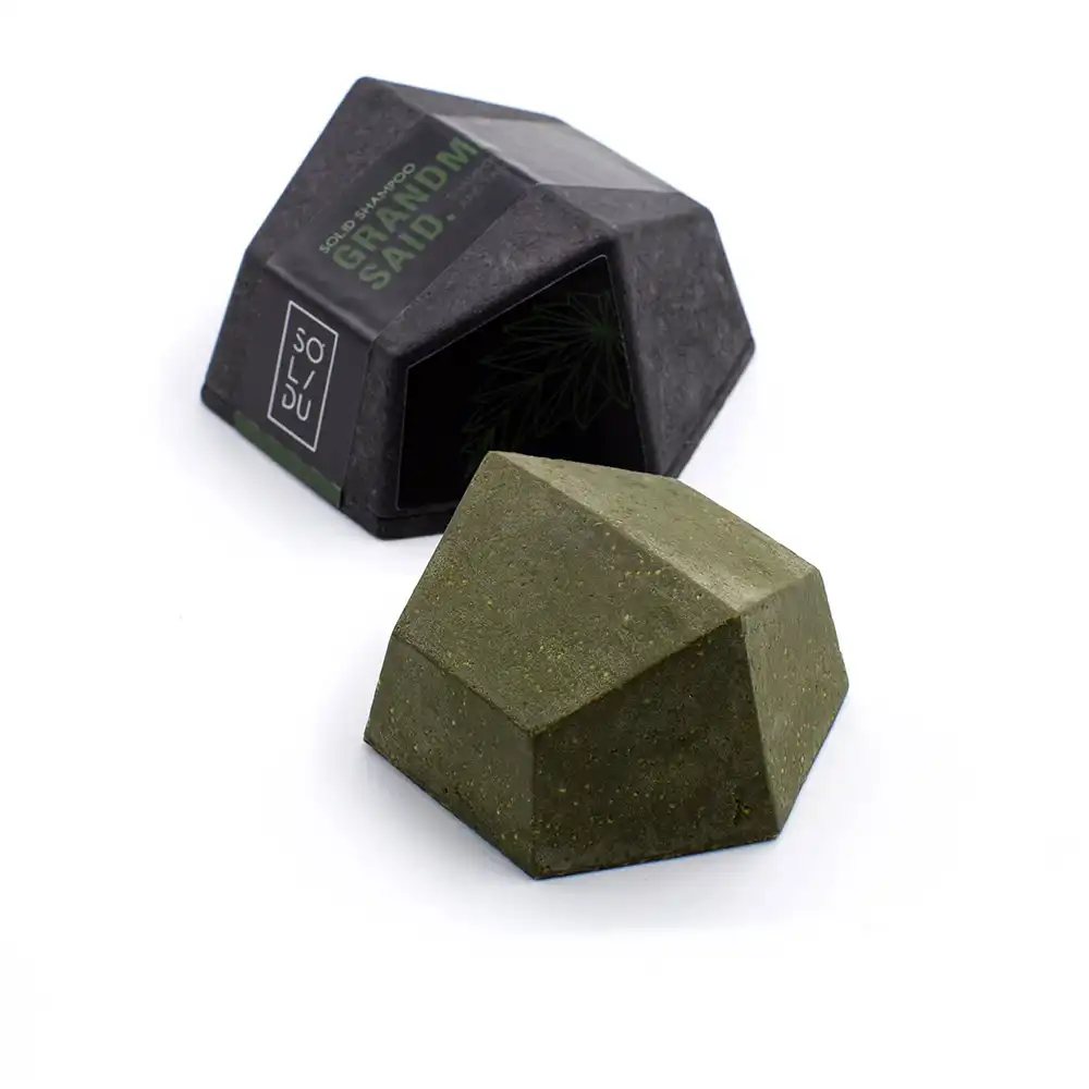 Grandma Said volume tamanu oil & nettle shampoo bar 65 gr - Solidu - Comparador de precios