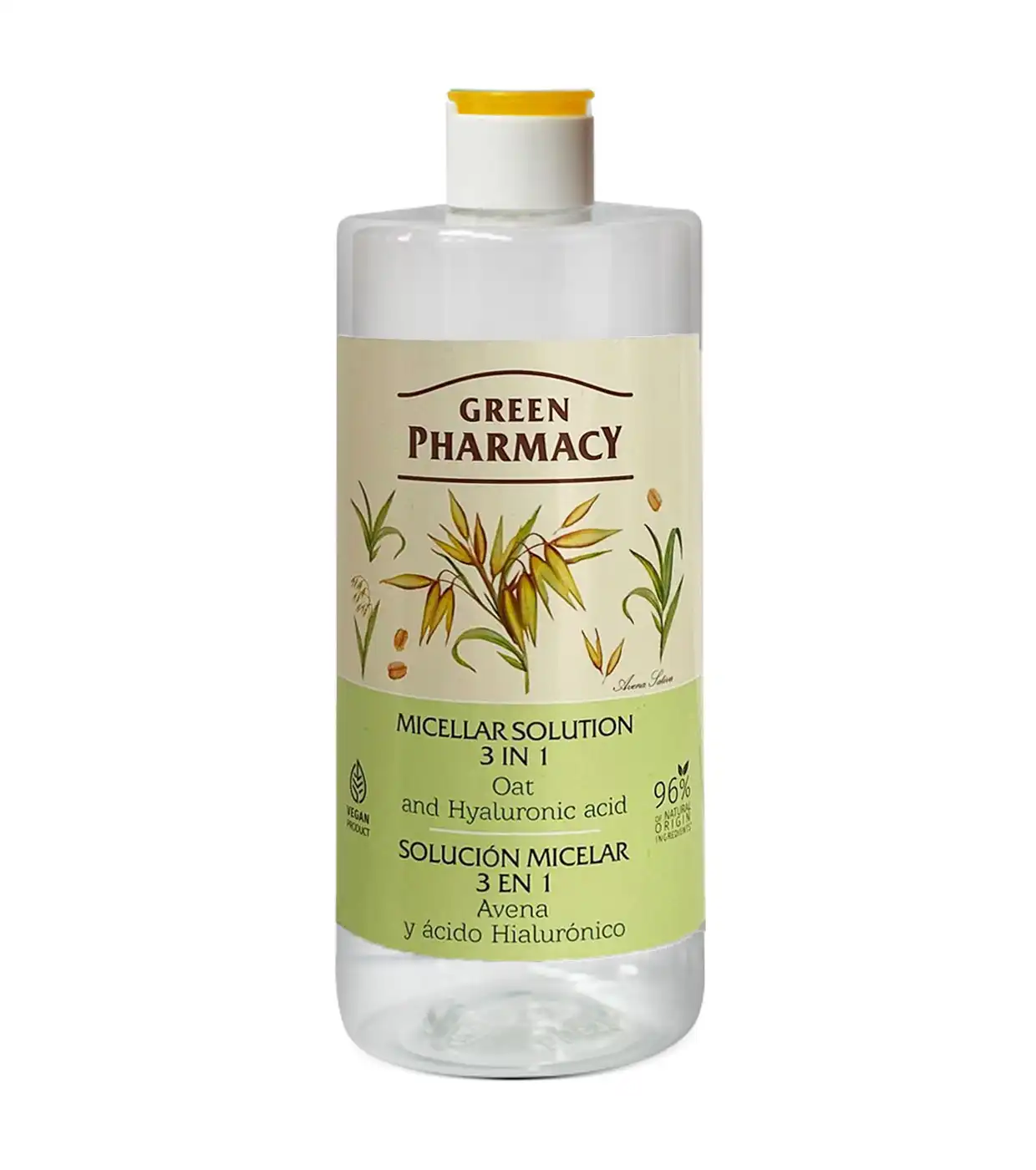 Green Pharmacy - Solución micelar 3 en 1 - Avena 500ml - Green Pharmacy - Comparador de precios