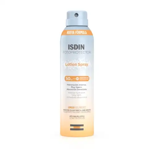 Isdin Fotoprotector Lotion Spray Spf50 200 ml Protector Solar Corporal - Isdin - Comparador de precios