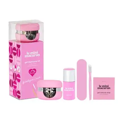 Le Mini Macaron Gel Manicure Kit Bubblegum Crush, 125 gr - Le Mini Macaron - Comparador de precios