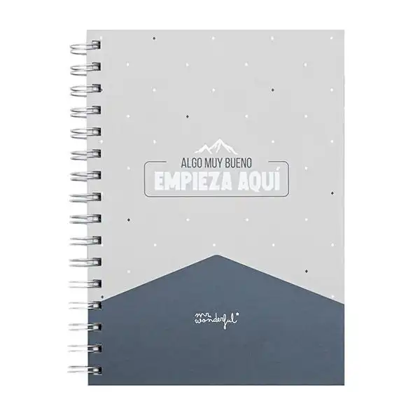 Libreta Algo Muy Bueno Empieza AquÃ­ - Mr Wonderful - Comparador de precios