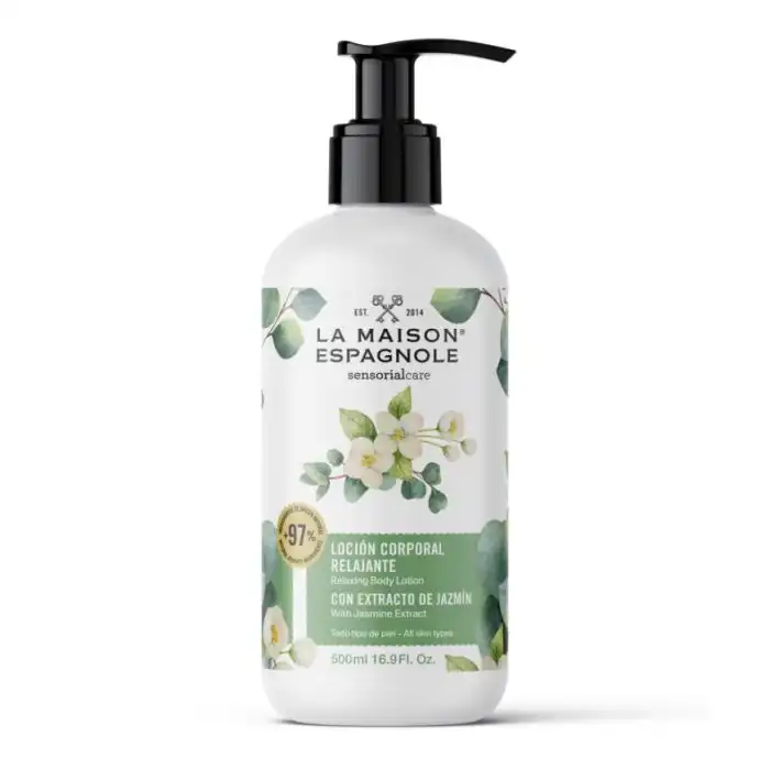 Loción Corporal Relajante con Extracto de Jazmín 500 ml - La Maison Espagnole - Comparador de precios