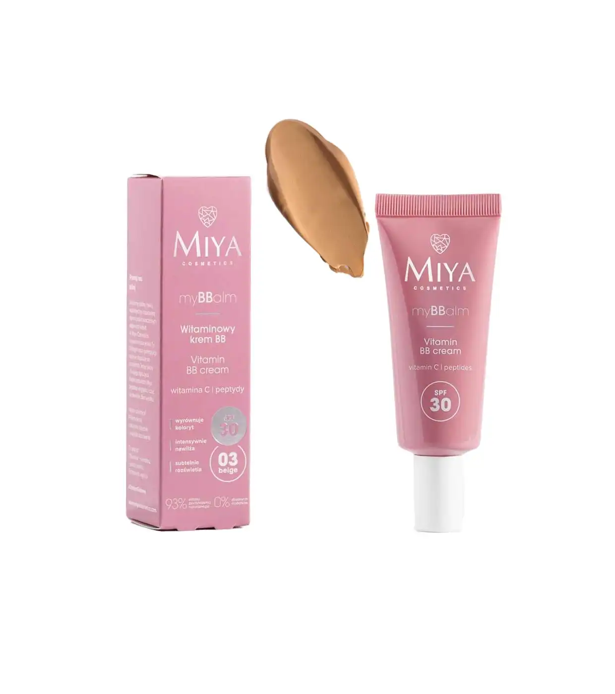 Miya Cosmetics - BB cream vitaminada myBBalm SPF30 - 03: Beige - Miya Cosmetics - Comparador de precios