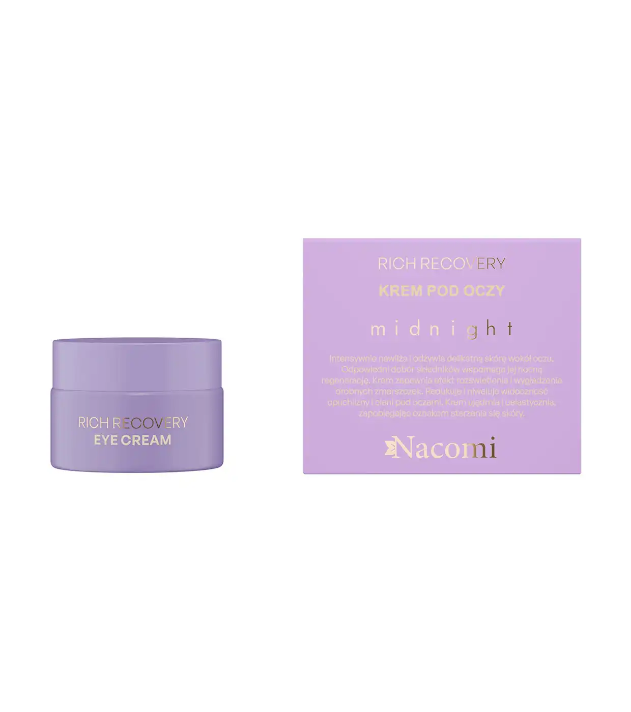 Nacomi - *Rich Recovery* - Contorno de ojos Midnight  - Nacomi - Comparador de precios
