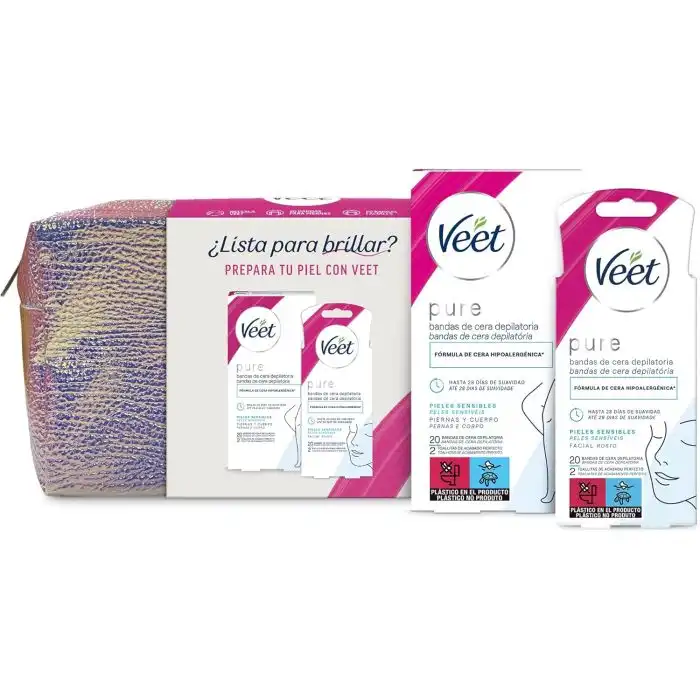 Neceser Bandas de Cera Depilatoria - Veet - Comparador de precios