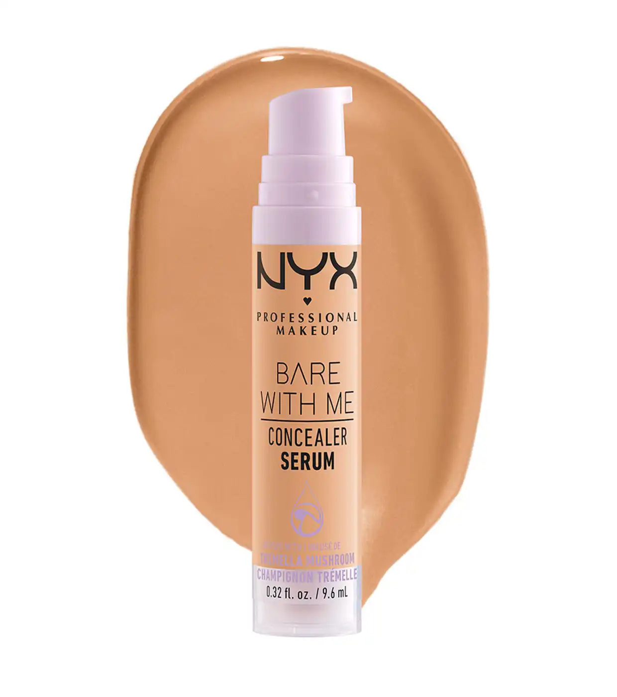 Nyx Professional Makeup - Corrector líquido Concealer Serum Bare With Me - 5.5: Medium Golden - NYX Professional Makeup - Comparador de precios