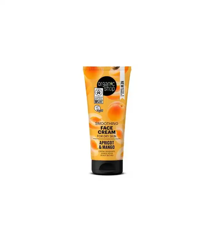 Organic Shop - Crema facial ligera hidratante para piel seca - Albaricoque y mango - Organic Shop - Comparador de precios