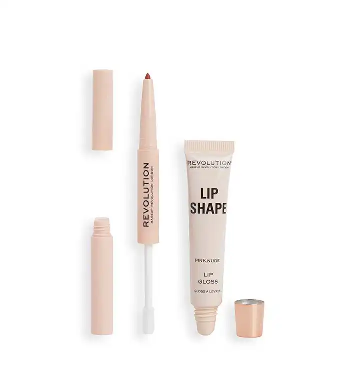 Revolution - Set de labios Lip Shape - Pink Nude - Makeup Revolution - Comparador de precios