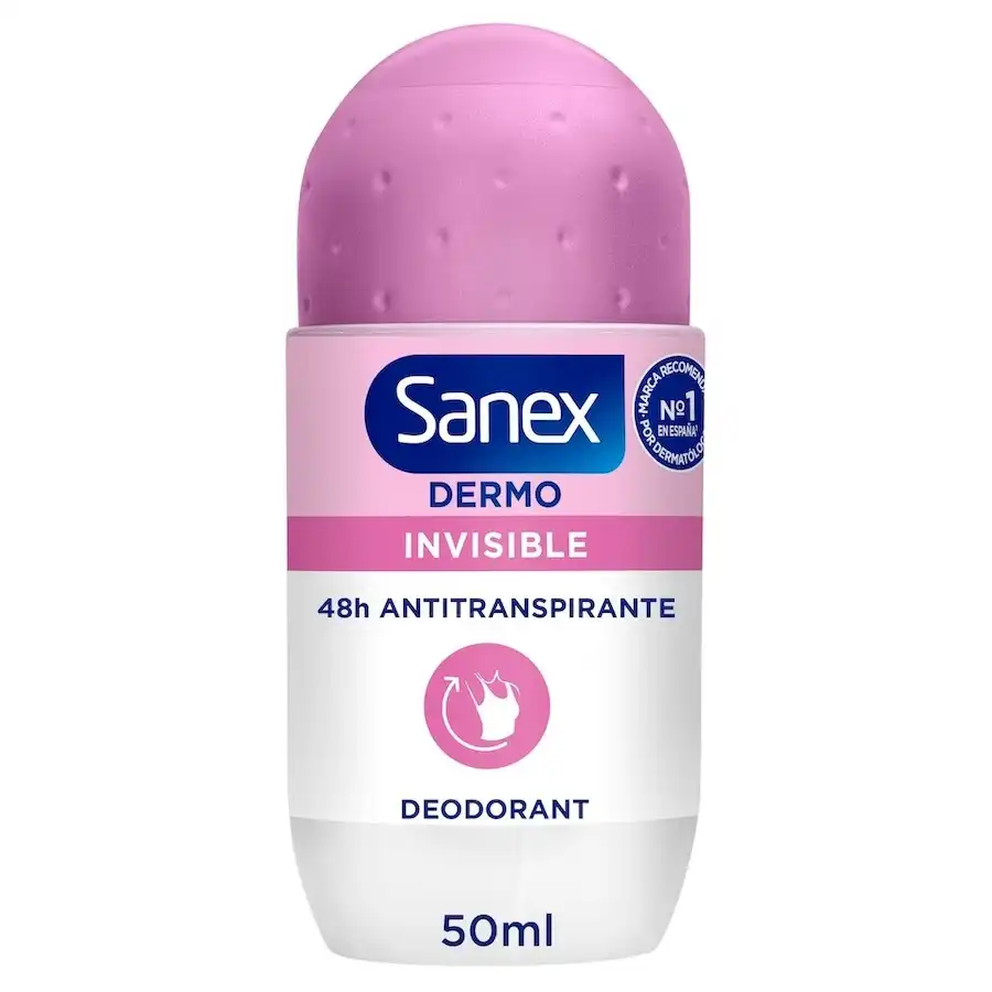Sanex - Desodorante Roll On Dermo Invisible Desodorantes 50 ml unisex - Sanex - Comparador de precios