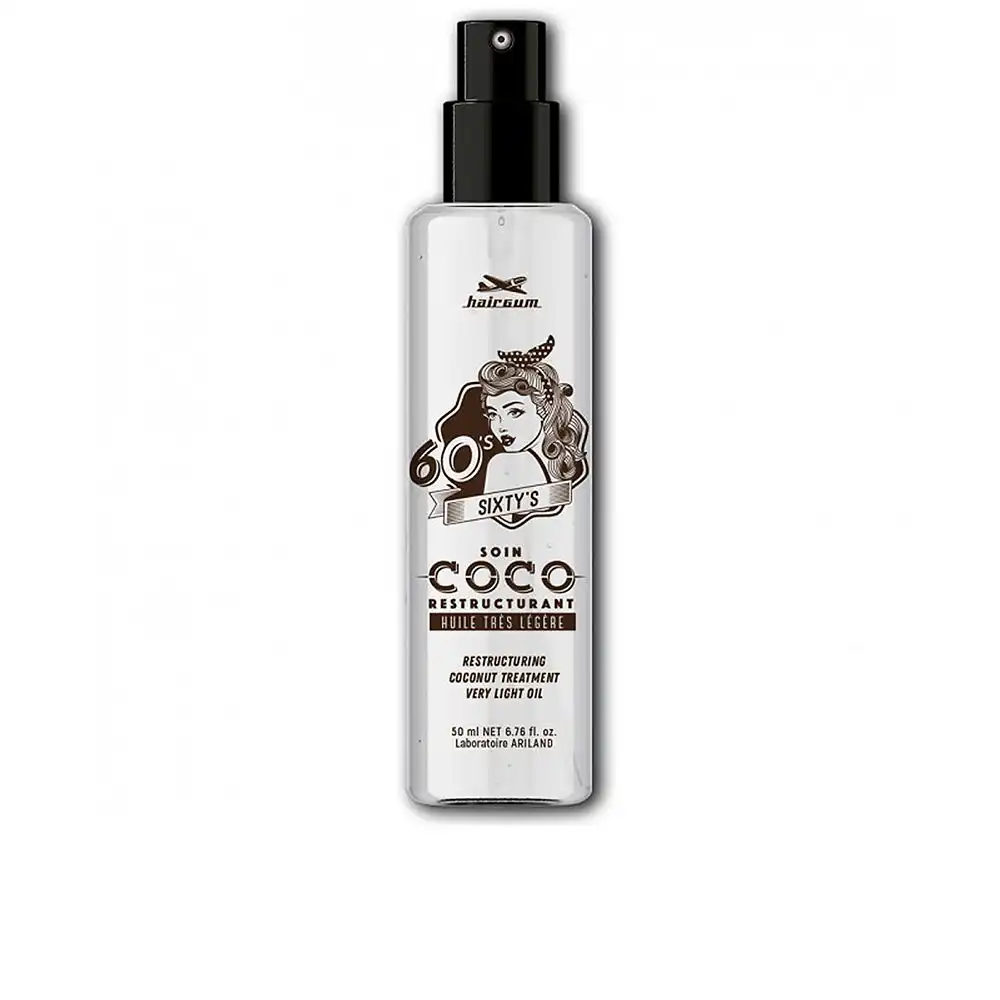SIXTY’S recovery coconut oil 50 ml - Hairgum - Comparador de precios
