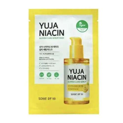 SOME BY MI - Yuja Niacin 30 Days Blemish Serum Mask Mascarillas antiacné 25 g unisex - Some By Mi - Comparador de precios