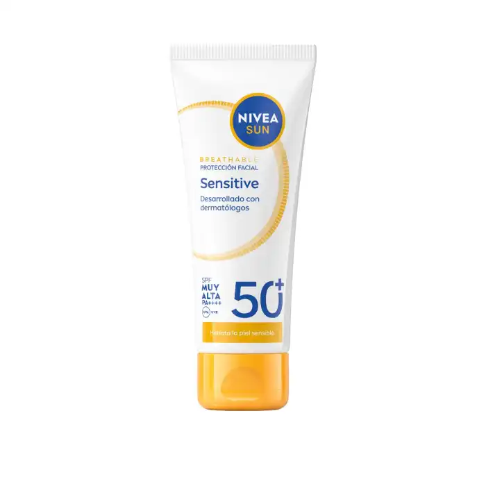 Sun Protector Solar Facial Sensitive SPF50+ 40 ml - Nivea - Comparador de precios