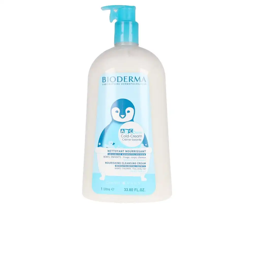 Abcderm cold-cream crème lavante nourrissante 1000 ml - BIODERMA - Comparador de precios