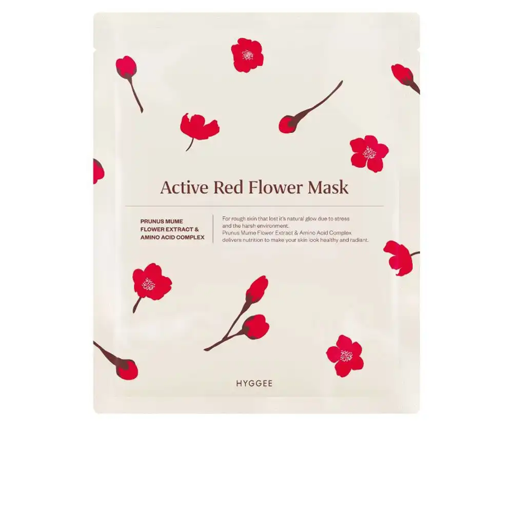 Active Red flower mask 35 ml - Hyggee - Comparador de precios