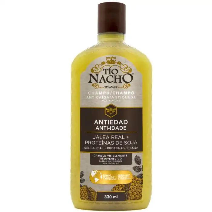 Antiedad Champú Anti Caída 330 ml - Tío Nacho - Comparador de precios