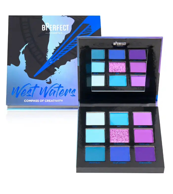 BPerfect - *Compass of Creativity* - Paleta de sombras West Waters - BPerfect - Comparador de precios