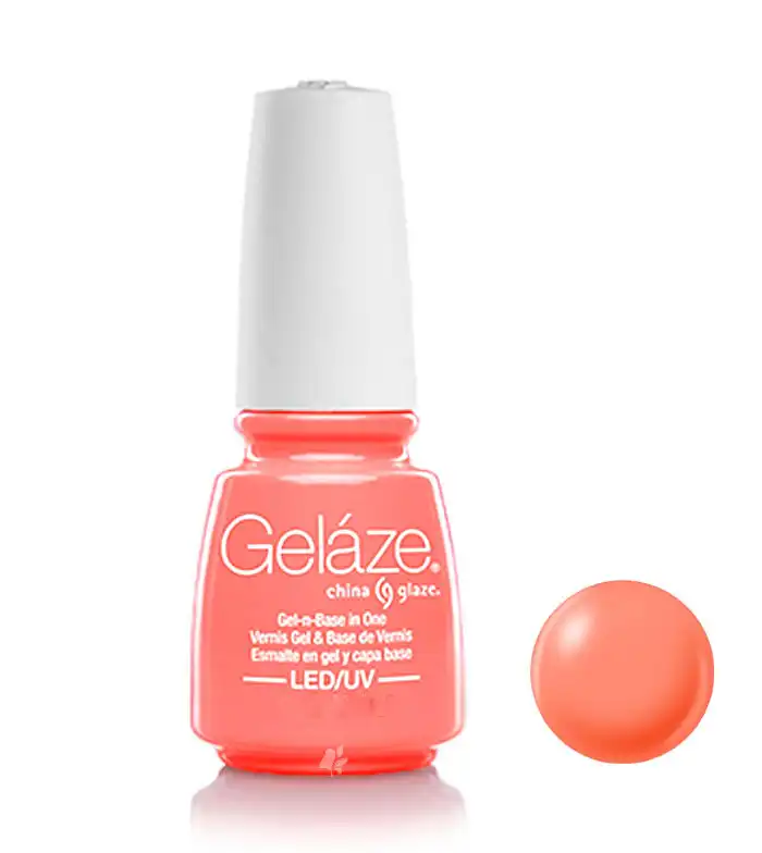 China Glaze - Esmalte de uñas en Gel y Capa Base Geláze - 81681: Flip Flop Fantasy - China Glaze - Comparador de precios