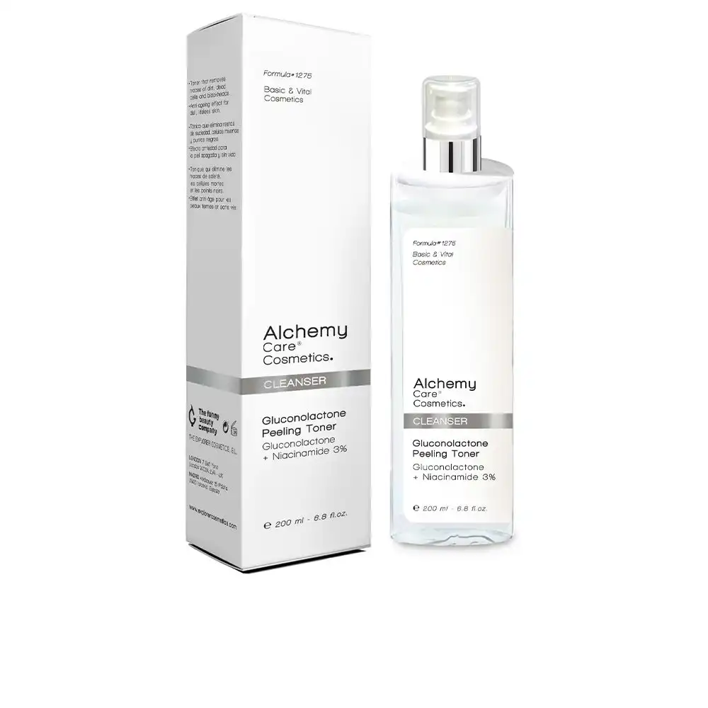 Cleanser gluconolactone peeling toner 200 ml - Alchemy Care Cosmetics - Comparador de precios