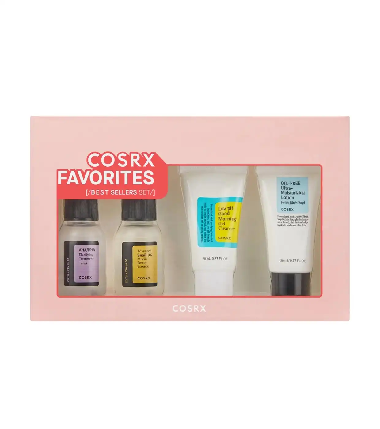 COSRX - Pack de favoritos de viaje Fovorites Kit - COSRX - Comparador de precios
