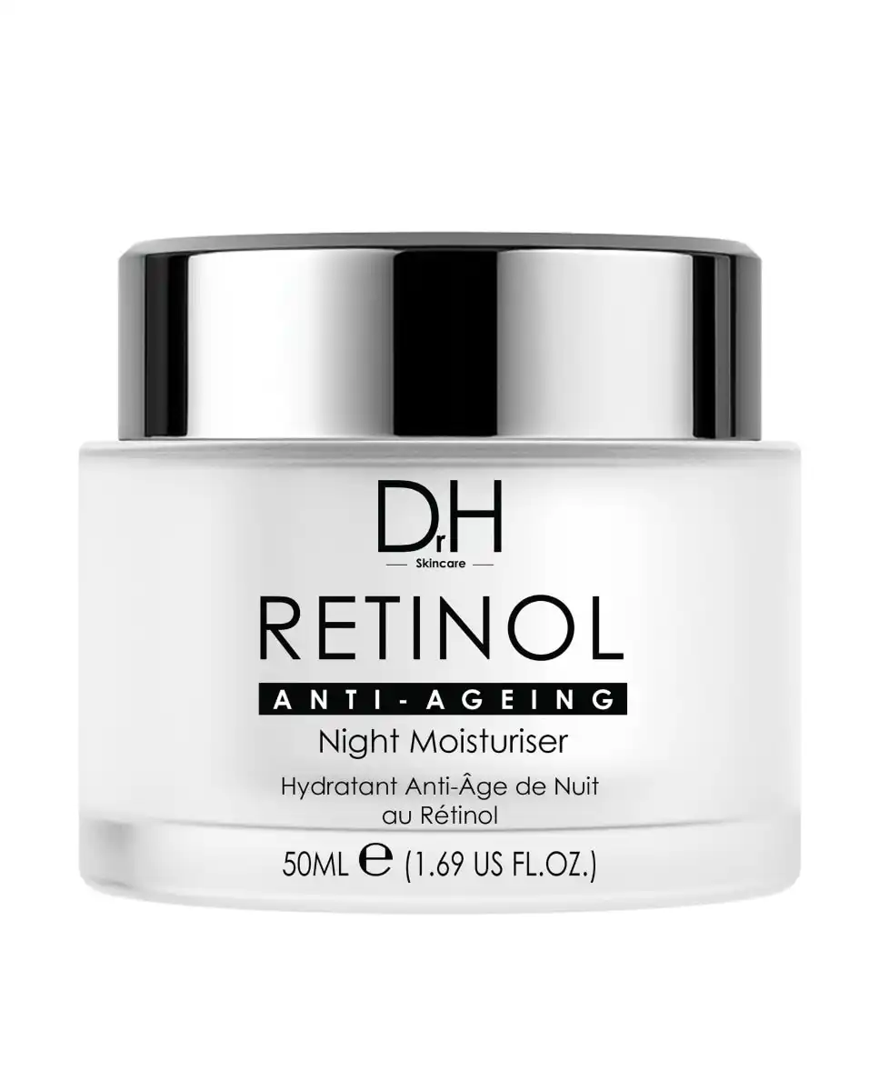 Crema hidratante de noche con retinol Dr H 50ml 700 - Skin Chemists - Comparador de precios