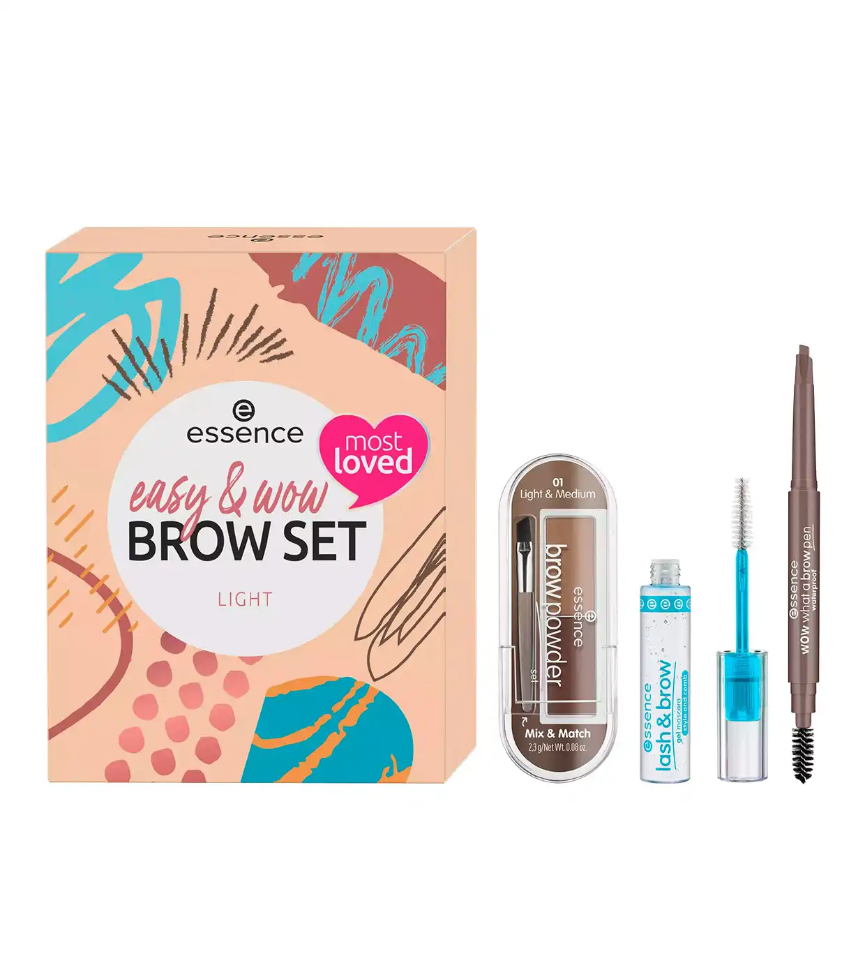 Essence - *Easy & Wow* - Set de cejas - Light - ESSENCE - Comparador de precios