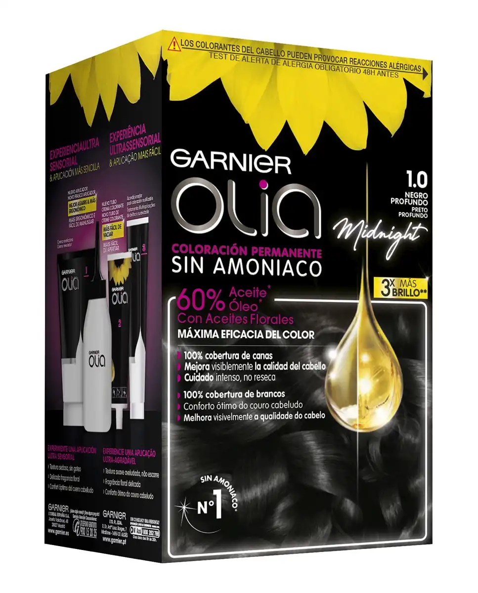 Garnier - Coloración Permanente Sin Amoniaco Olia - Garnier - Comparador de precios