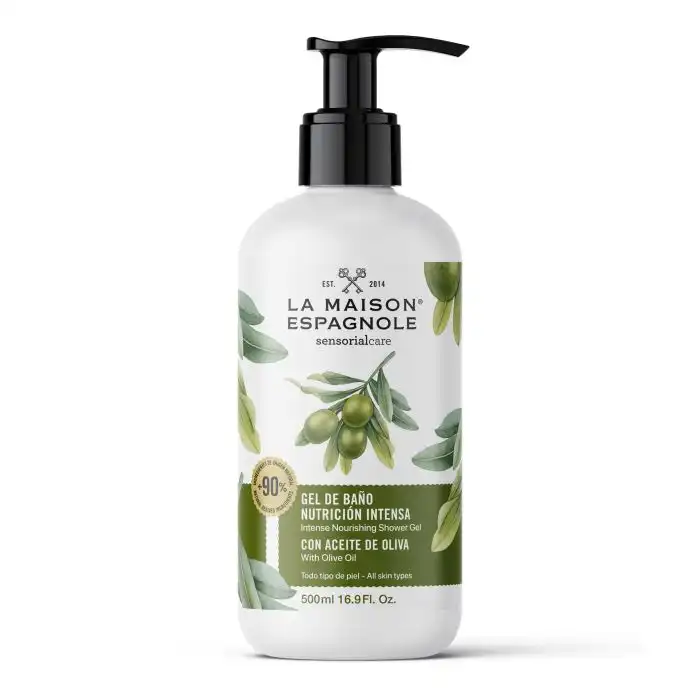Gel de Baño Nutrición Intensa con Aceite de Oliva 500 ml - La Maison Espagnole - Comparador de precios