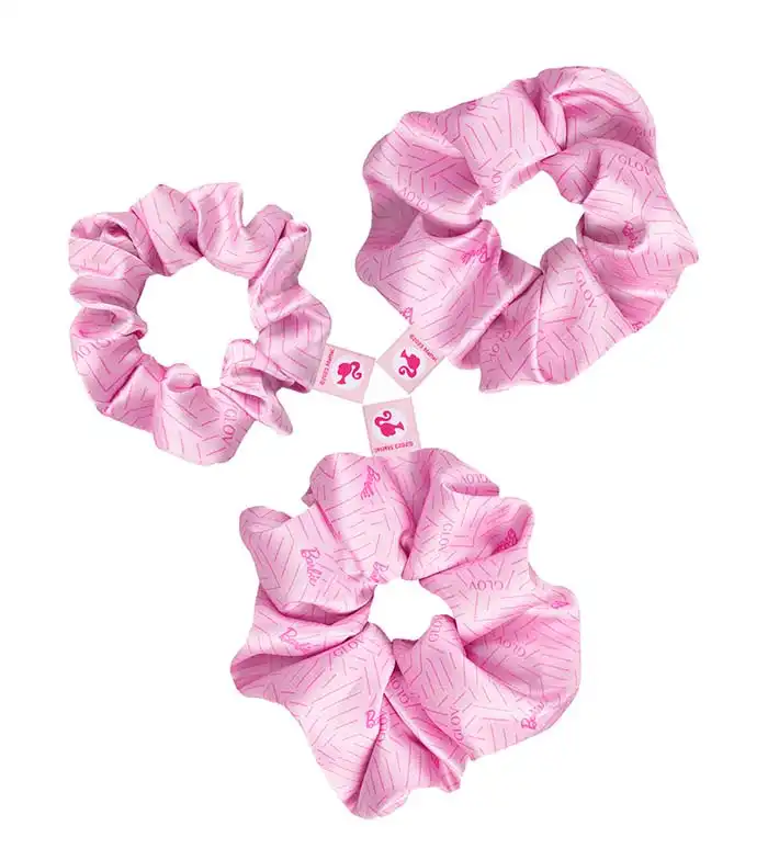 GLOV - *Barbie* - Pack de 3 coleteros scrunchie - ZigZak - Glov - Comparador de precios